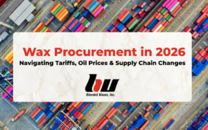 Wax Procurement in 2026
